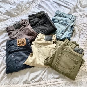 Lot of Men’s Slim Fit Jeans Sizes 31x32 32x32